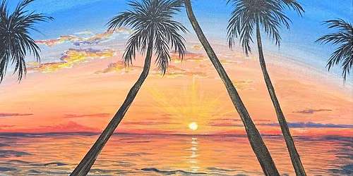 \ud83c\udf05\ud83c\udfa8 Paint & Sip: Puerto Rican Sunset \ud83c\udf77\u2728