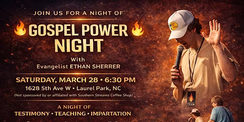 \ud83d\udd25 GOSPEL POWER NIGHT \ud83d\udd25