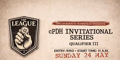 cPDH Invitational Series - Qualifier 3