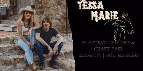 Tessa Marie (Duo) LIVE at Platteville's Hometown Art & Craft Fair