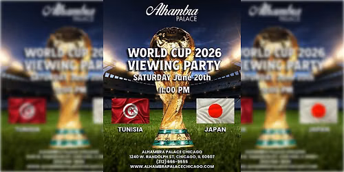 Tunisia vs. Japan World Cup Watch Party