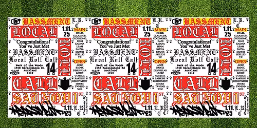 BASSMENT - Local Roll Call 14