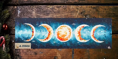 Phases of the Moon Tipsy Painting Class