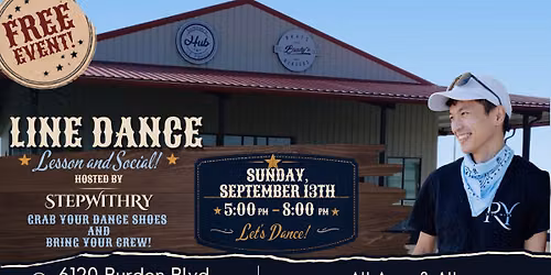 Line Dance Lesson and Social at The Summer Hub of Pasco