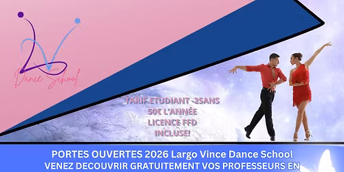 Portes ouvertes Largo Vince Dance School!\ud83e\udd29