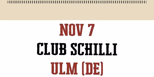 Tim Vantol & Support | Club Schilli, Ulm