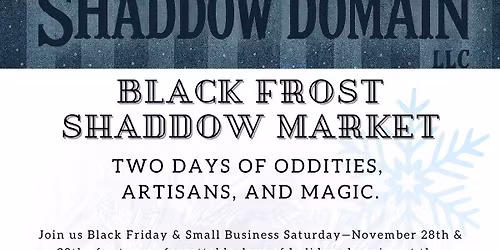 Black Frost Shaddow Market