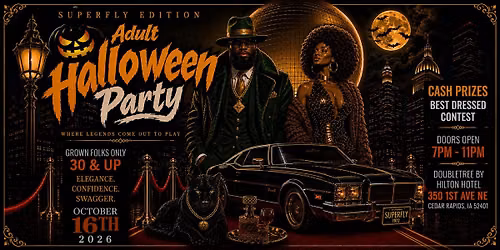 Adult Halloween Party, Cedar Rapids
