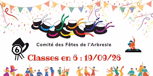 Classes en 6 \u00e0 L'Arbresle