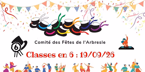 Classes en 6 \u00e0 L'Arbresle