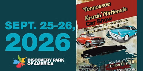 2026 \u201cTennessee Kruzin\u2019 Nationals\u201d Car Show 