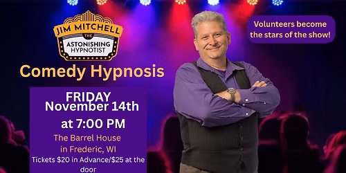 Astonishing Hypnotist at The Barrel House