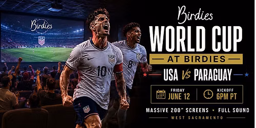 USA vs Paraguay \u2014 World Cup Watch Party at Birdies