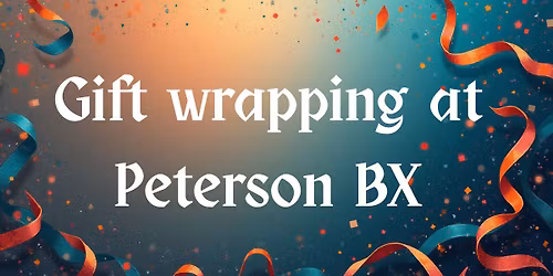 Fundraiser - Gift Wrapping at the BX