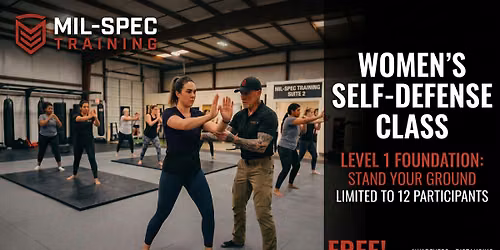 Stand Your Ground: Women's Self Defense (Level 1)