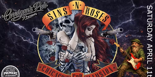 SINS N\u2019 ROSES at Corrigan's Pub