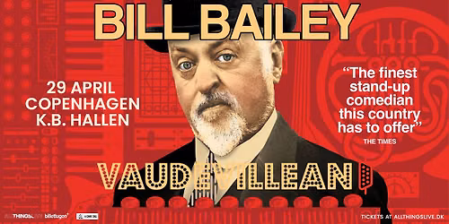 Bill Bailey - K.B. Hallen - 29. april 