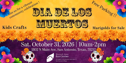 Dia de los Muertos Flower Sale