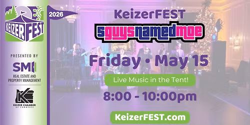 5 Guys Named Moe at the KeizerFEST 