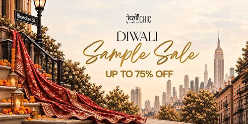 holiCHIC NYC Diwali Sample Sale