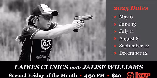 Ladies Shooting Clinics with Jalise Williams