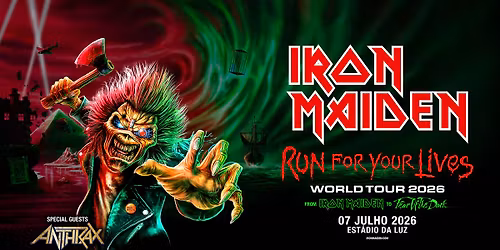 IRON MAIDEN | RUN FOR YOUR LIVES 2026 | LISBOA