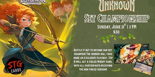 Lorcana Wilds Unknown Set Championship