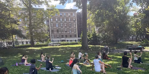 Community Yoga @ Morningside Park -Aug 29- with Corinne