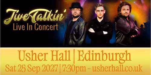 Jive Talkin' at Usher Hall, Edinburgh
