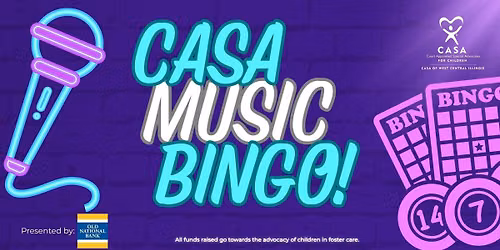 CASA Music Bingo!