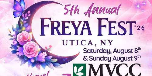 5th Annual Freya Fest 8\/8 & 8\/9, 2026