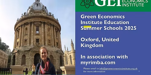 Green Economics Institute's International Summer School and Academy 2026