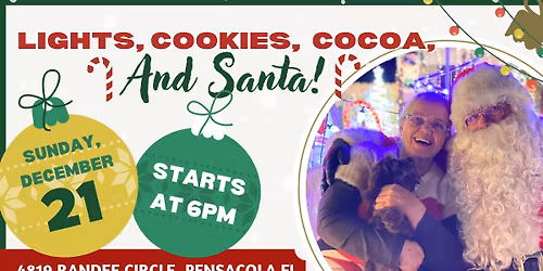 Lights, Cookies, and Cocoa with Santa Claus 