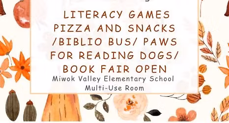 Fall Family Literacy Night 