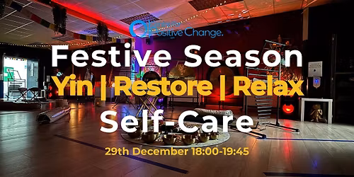 \ud83c\udf84Festive Timetable\ud83c\udf84 Warm Yin \/ Restore & Relax | Hot Stones with Scott