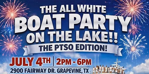 All White Boat Party