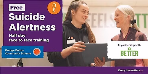 Suicide Alertness Training - Whitehaven - 11th November