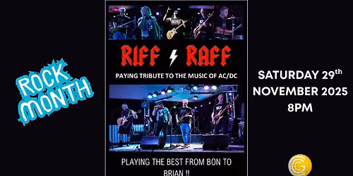 RIFF RAFF - AC\/DC Tribute Show