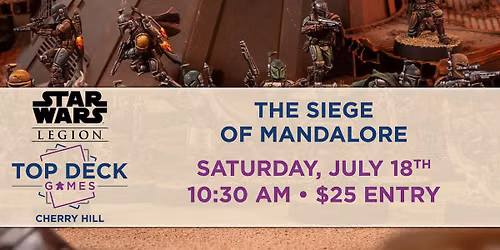 Star Wars Legion: The Siege of Mandalore