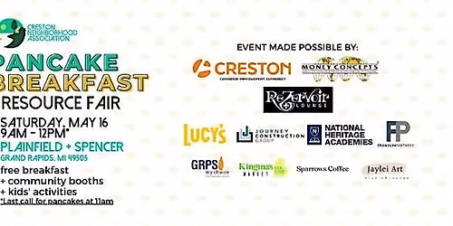 Free Pancake Breakfast + Resource Fair