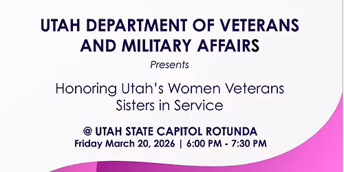Honoring Utah's Women Veterans - Sisters in Service