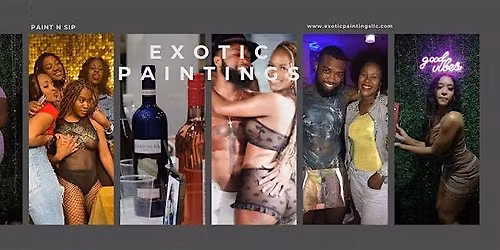 Chicago BYOB Exotic Paintings Sip and Paint with Male Models