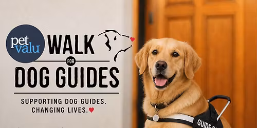 Walk in support of Dog Guides