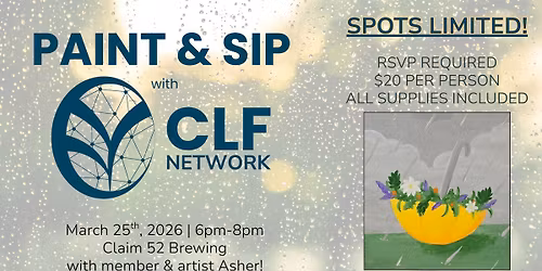 Paint & Sip Community Social!