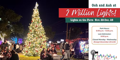 Heritage Farmstead Museum Presents: Lights on the Farm