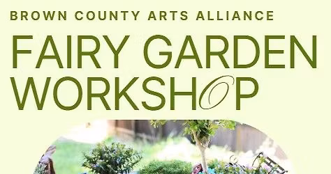 Miniature Fairy Garden Workshop