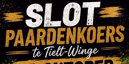 Slotpaardenkoers te Tielt-Winge