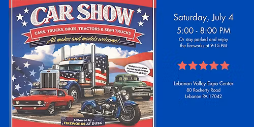 America250 Lebanon PA Car Show
