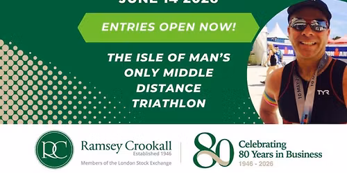 Patrick Crookall Manx Middle Distance Triathlon