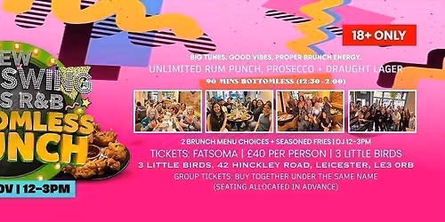 New Jack Swing &amp; 90s R&amp;B Bottomless Brunch